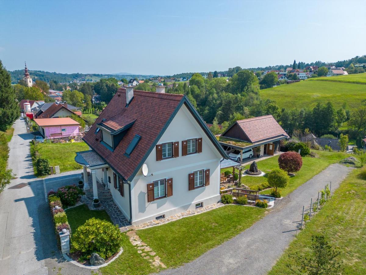 Das "Ferienhaus Eibiswald" Landhaus Refugium Im Schilcherland - Sauna Und Spa Buitenkant foto