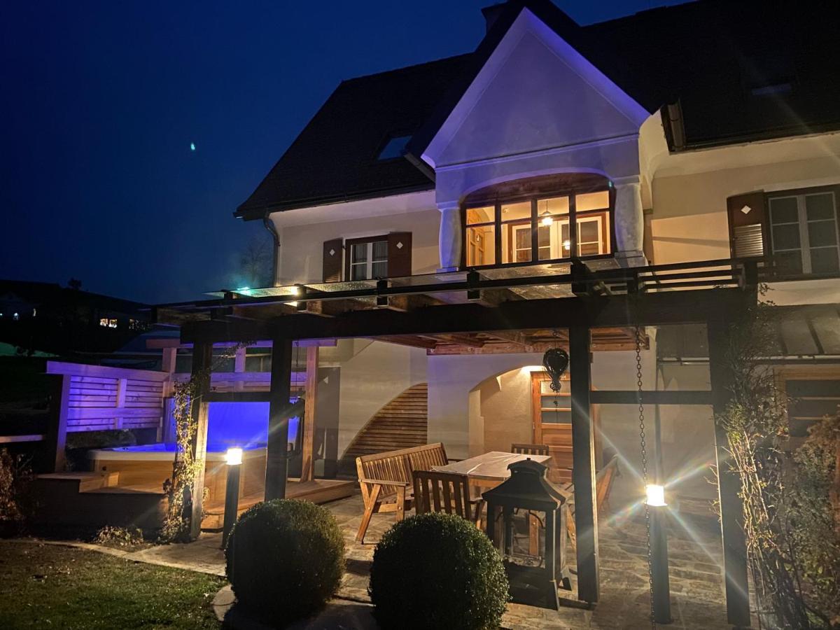Das "Ferienhaus Eibiswald" Landhaus Refugium Im Schilcherland - Sauna Und Spa Buitenkant foto