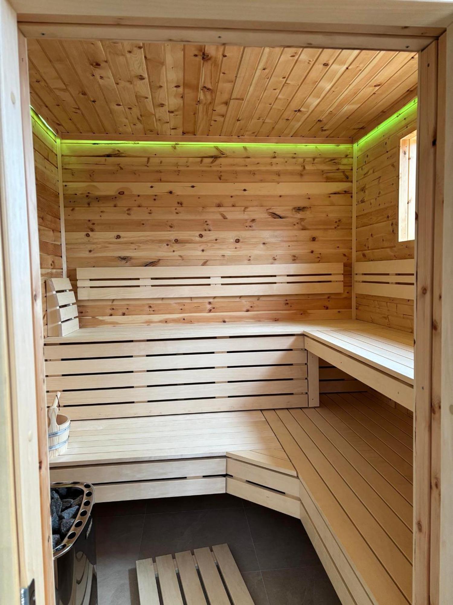 Das "Ferienhaus Eibiswald" Landhaus Refugium Im Schilcherland - Sauna Und Spa Buitenkant foto