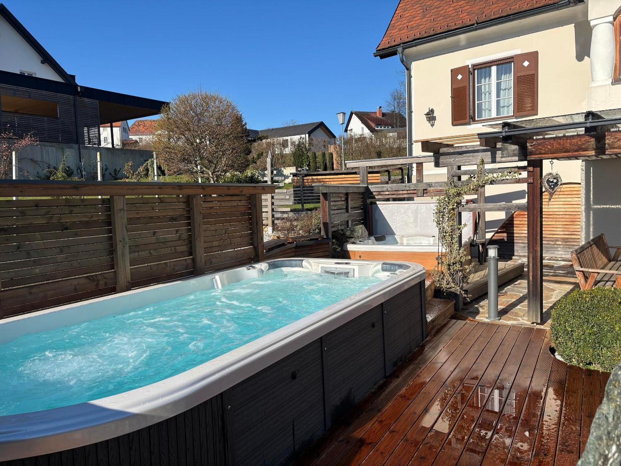 Das "Ferienhaus Eibiswald" Landhaus Refugium Im Schilcherland - Sauna Und Spa Buitenkant foto